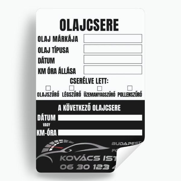 olajcsere